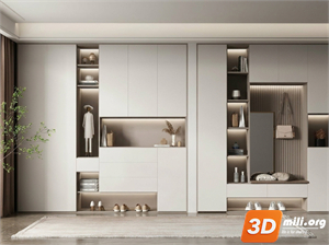 Shoe cabinet Skp Files